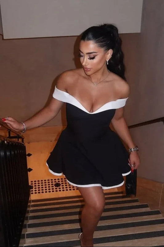 MADELEINE BABYDOLL MINI CORSET DRESS