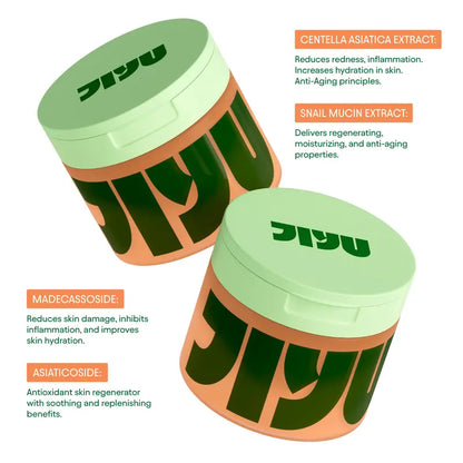 Jiyu Korean Skincare Anti-Aging, Dark Spot & Wrinkle Minimizing Toner Pads - 100 ct.